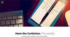 Desktop Screenshot of corbinizer.com