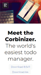 Mobile Screenshot of corbinizer.com